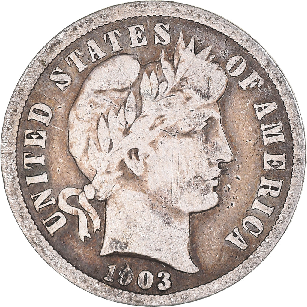 Coin, United States, Dime, 1903