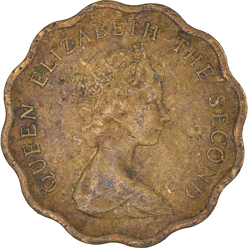 Coin, Hong Kong, 20 Cents, 1982