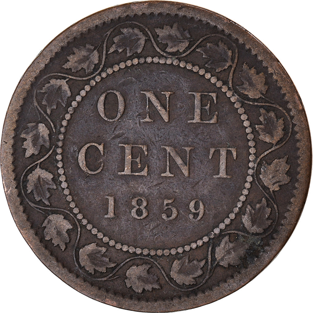 Coin, Canada, Cent, 1859