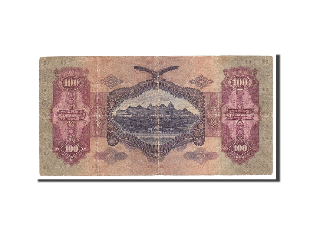 Hungary, 100 Pengö, 1930, 1930-07-01, KM:98, VF(20-25)