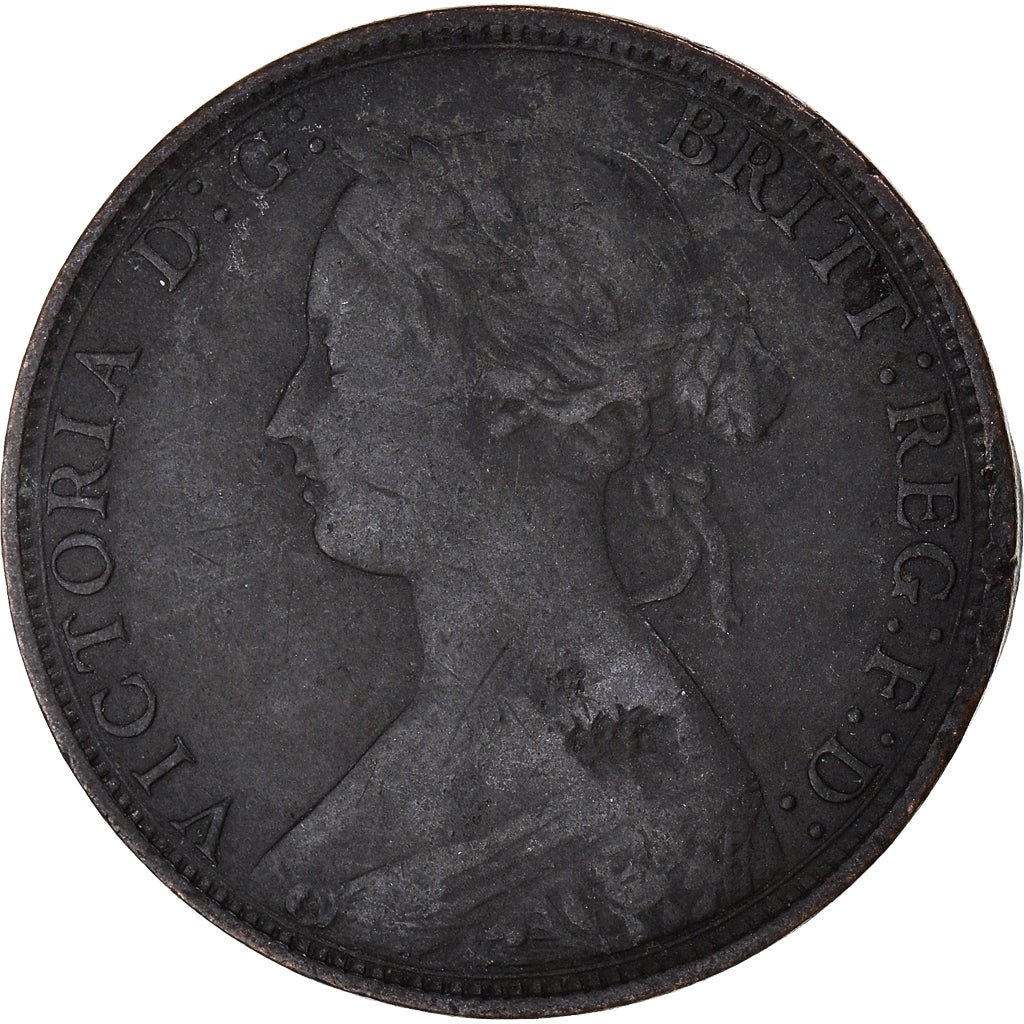 Coin, Great Britain, 1/2 Penny, 1861
