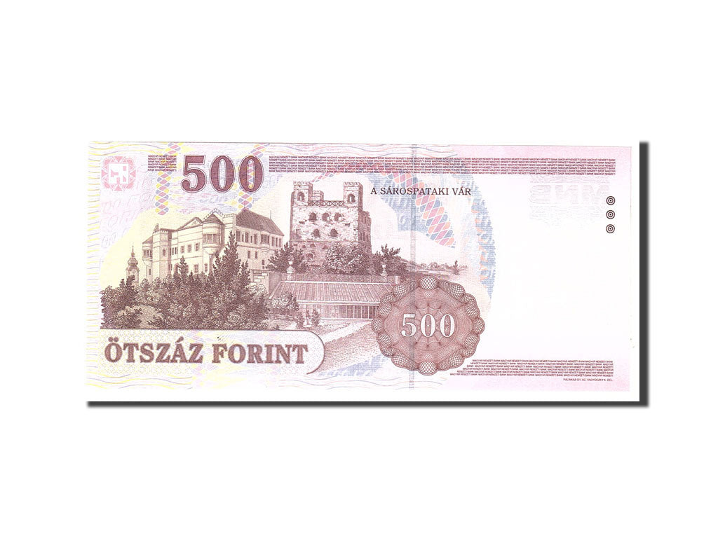 Banknote, Hungary, 500 Forint, 2003, Undated, KM:188c, UNC(65-70)