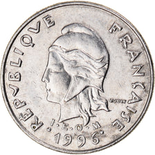 Coin, French Polynesia, 10 Francs, 1996