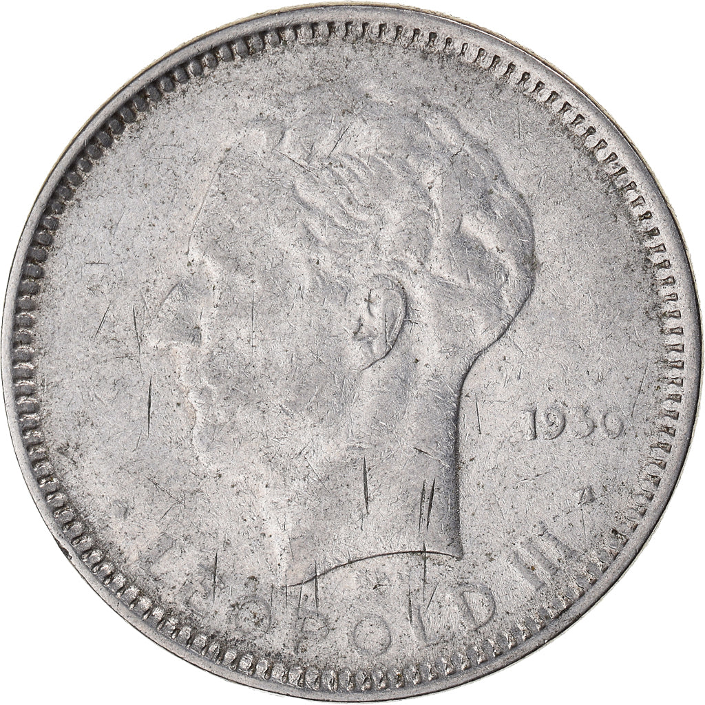 Moneta, Belgia, 5 Francs, 5 Frank, 1936