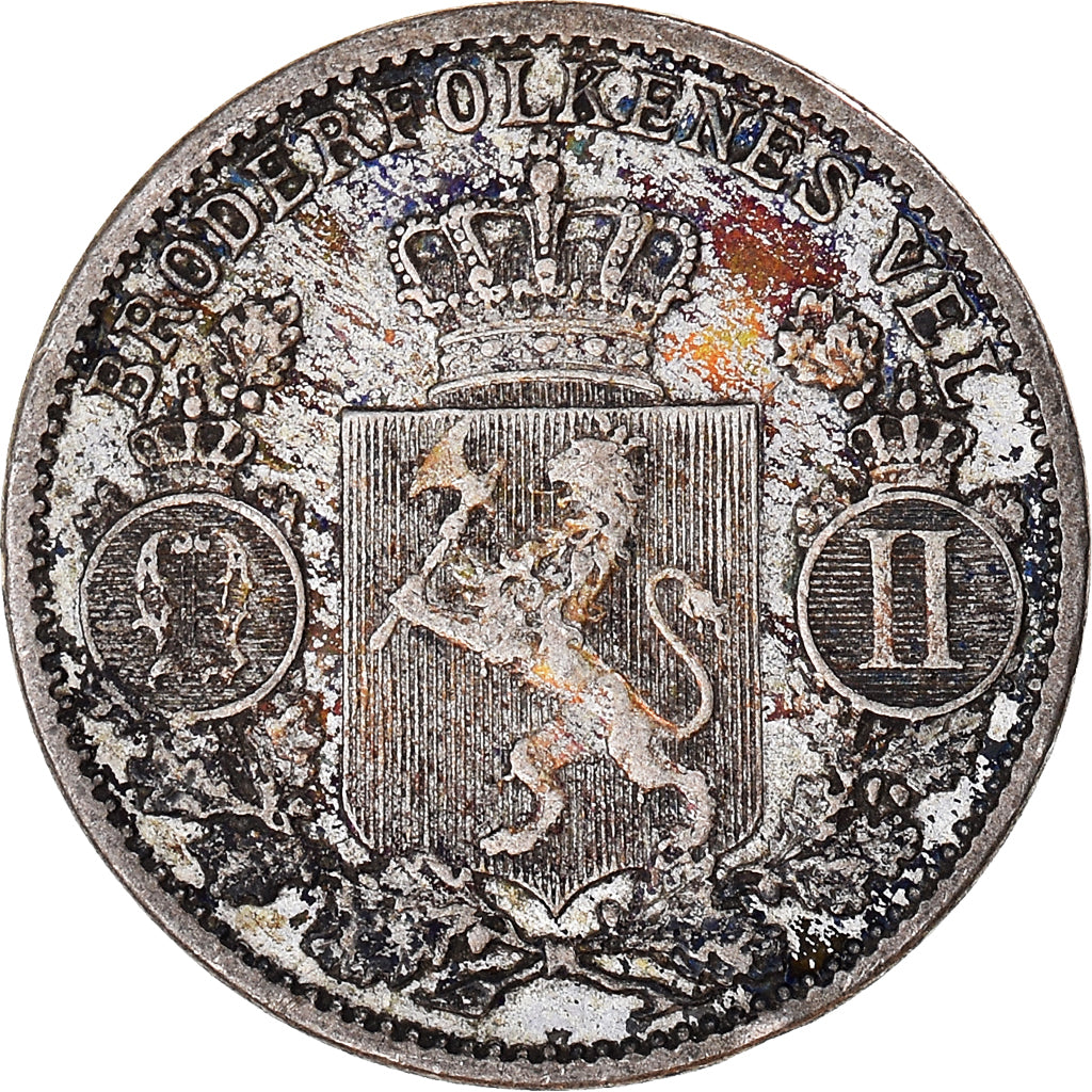 Moneda, Noruega, 25 Öre, 1902