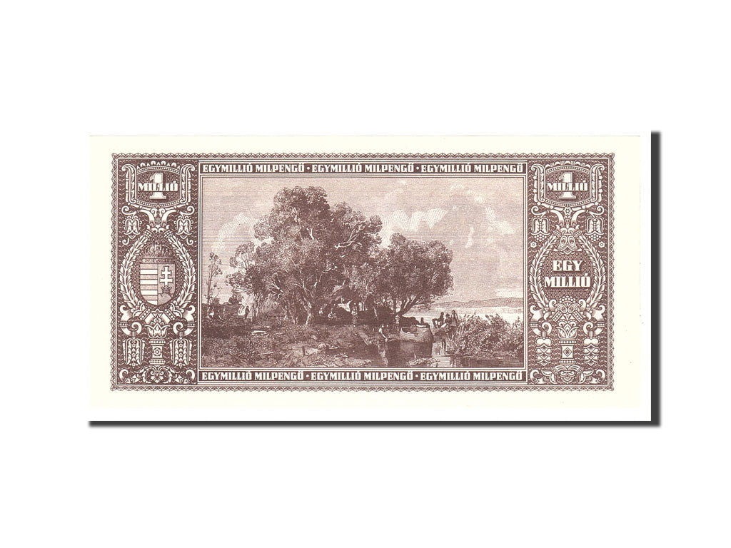 Banknote, Hungary, 1 Million Milpengö, 1946, 1946-05-24, KM:128, UNC(65-70)