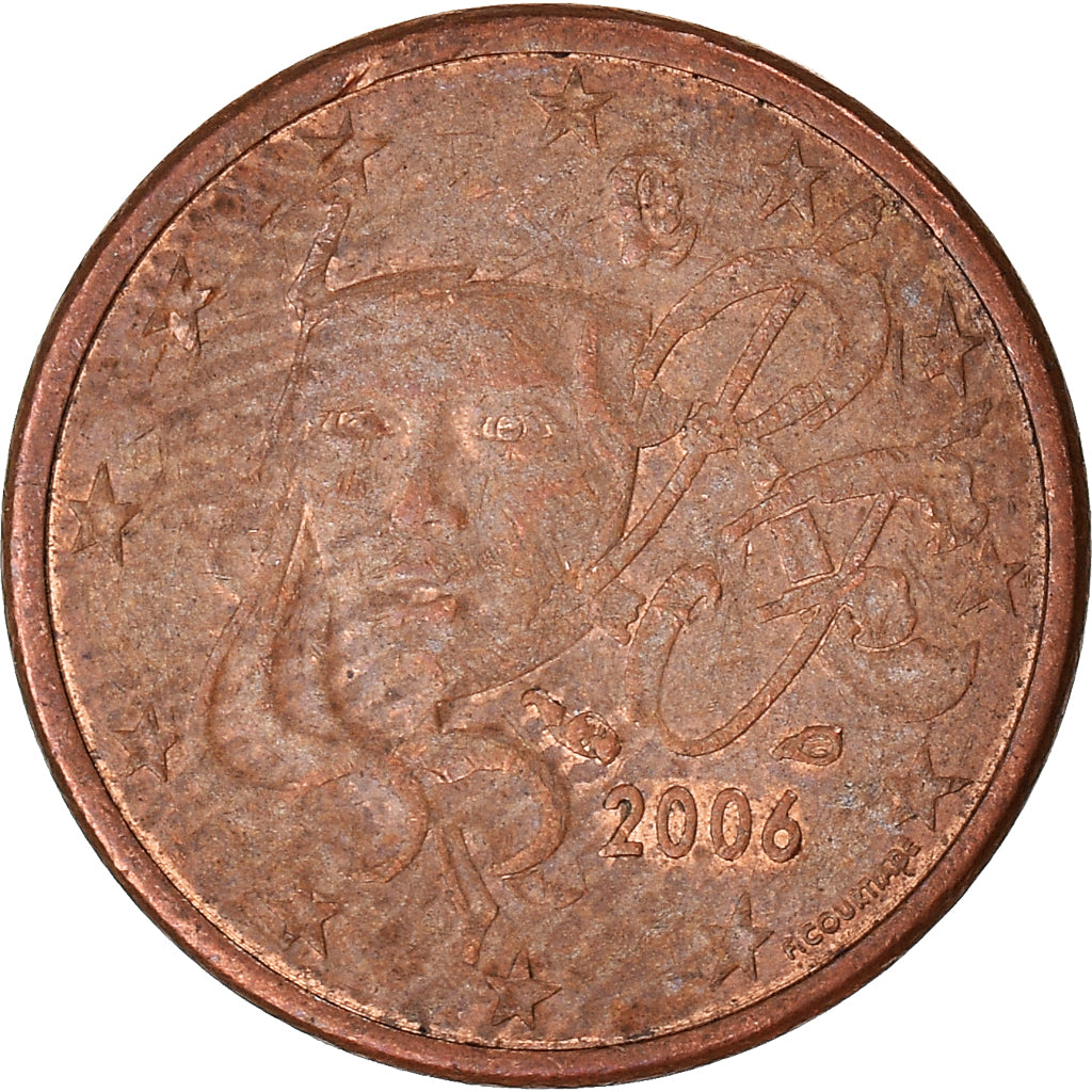 Monnaie, France, Cent, 2006