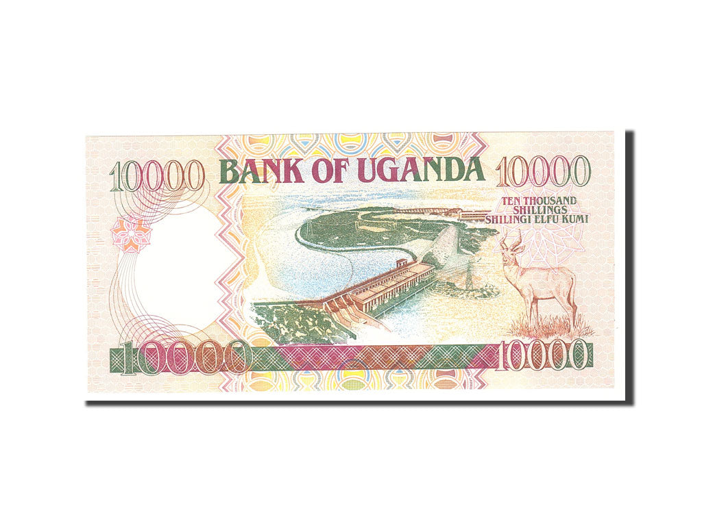Banknote, Uganda, 10,000 Shillings, 1998, Undated, KM:38b, UNC(65-70)