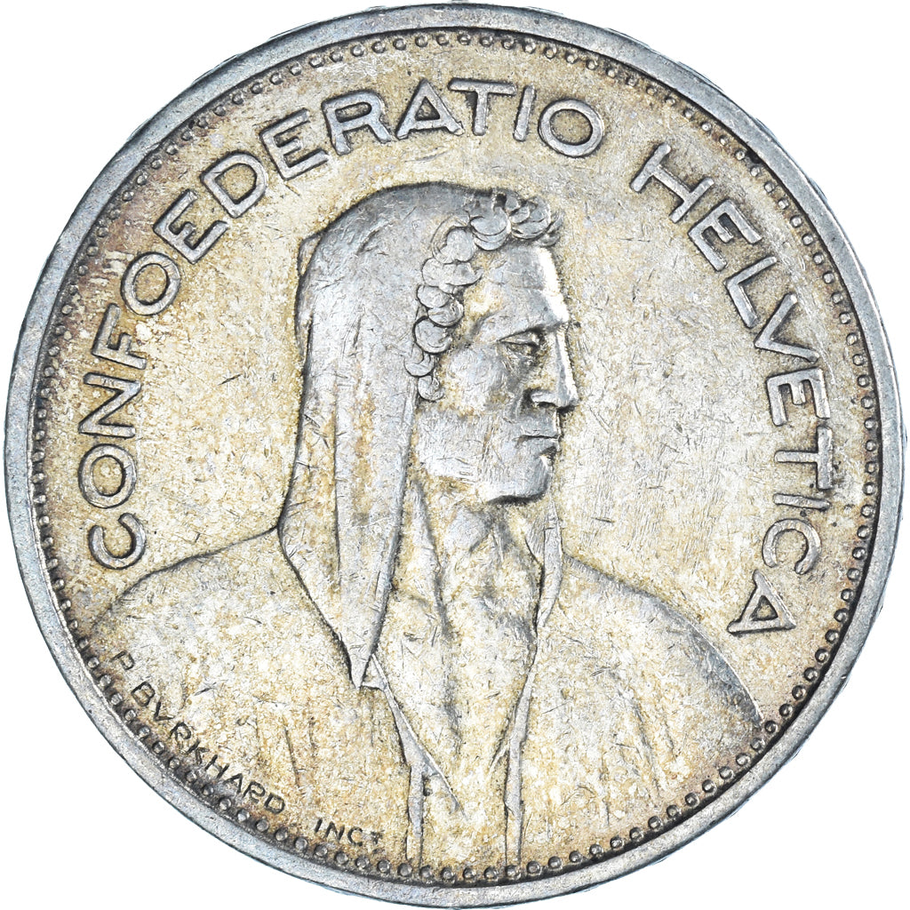 Münze, Schweiz, 5 Francs, 1932