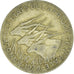 Münze, Zentralafrikanische Staaten, 10 Francs, 1978
