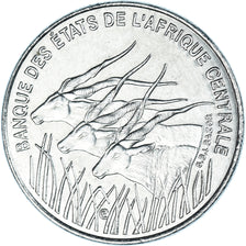 Moneta, Państwa Afryki Środkowej, 100 Francs, 1998