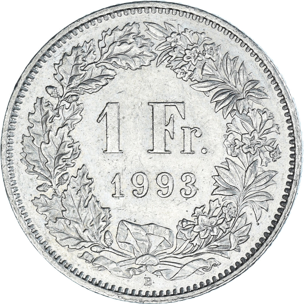 Munten, Zwitserland, Franc, 1993
