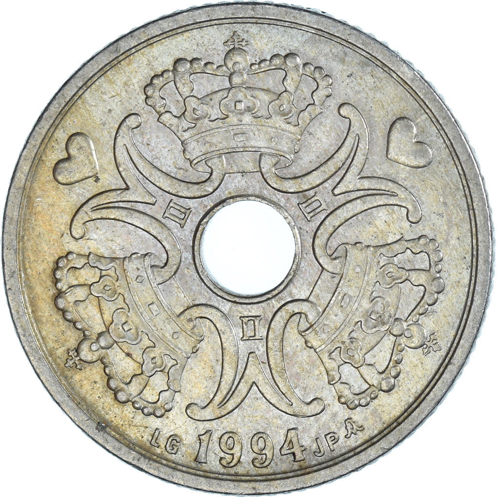 Moneta, Dania, 5 Kroner, 1994