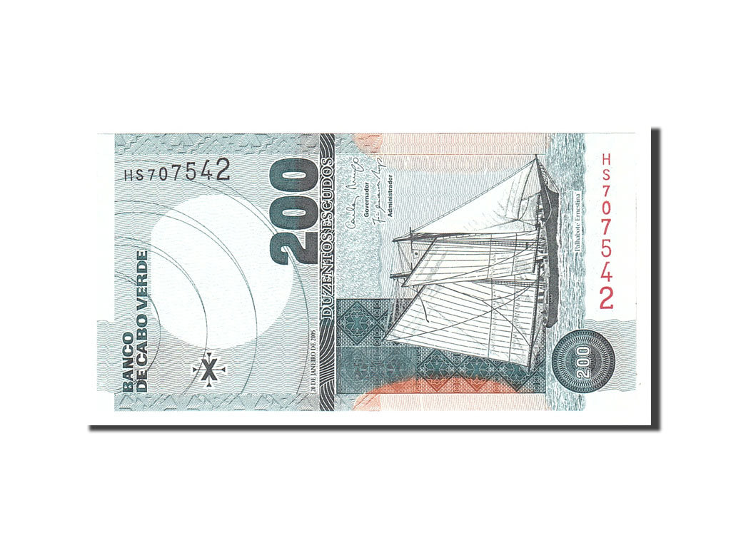 Billete, 200 Escudos, 2005, Cabo Verde, KM:68a, 2005-01-20, UNC