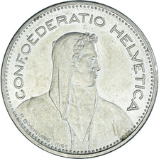 Moneda, Suiza, 5 Francs, 1985