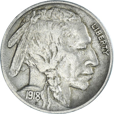 Moeda, Estados Unidos da América, 5 Cents, 1918