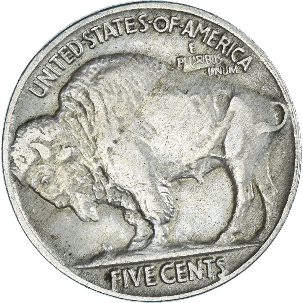 Moeda, Estados Unidos da América, 5 Cents, 1918