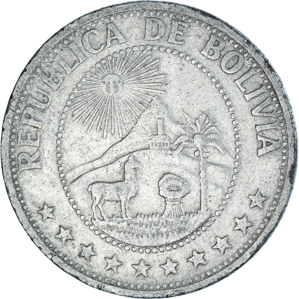 Münze, Bolivien, Peso Boliviano, 1968