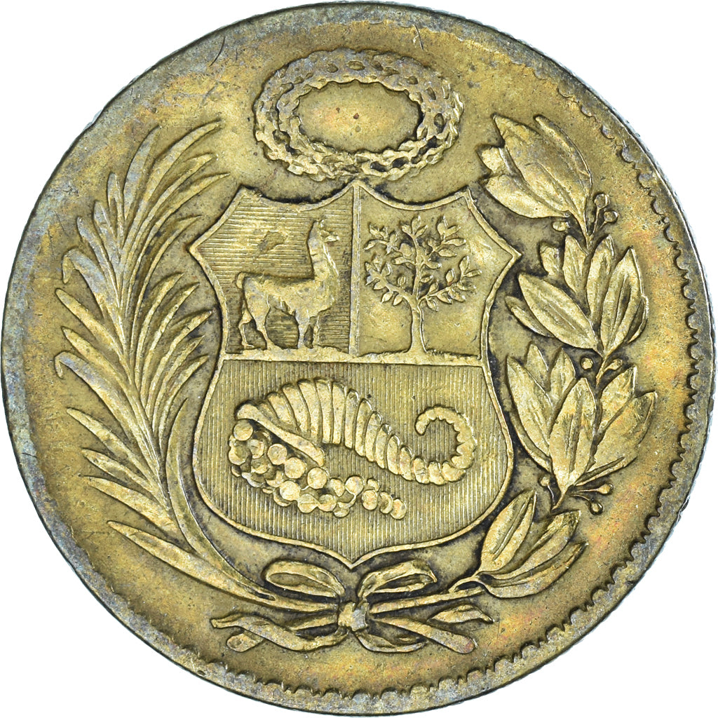 Moeda, Peru, 1/2 Sol, 1948