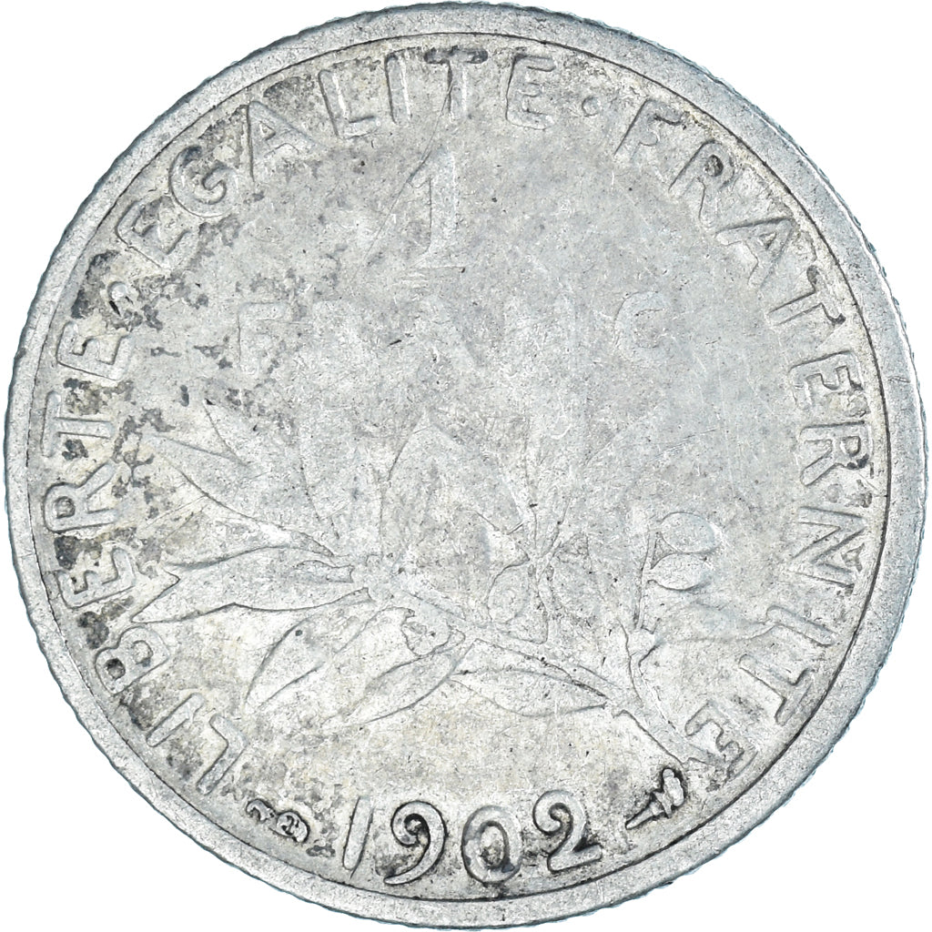 Moneta, Francja, Franc, 1902