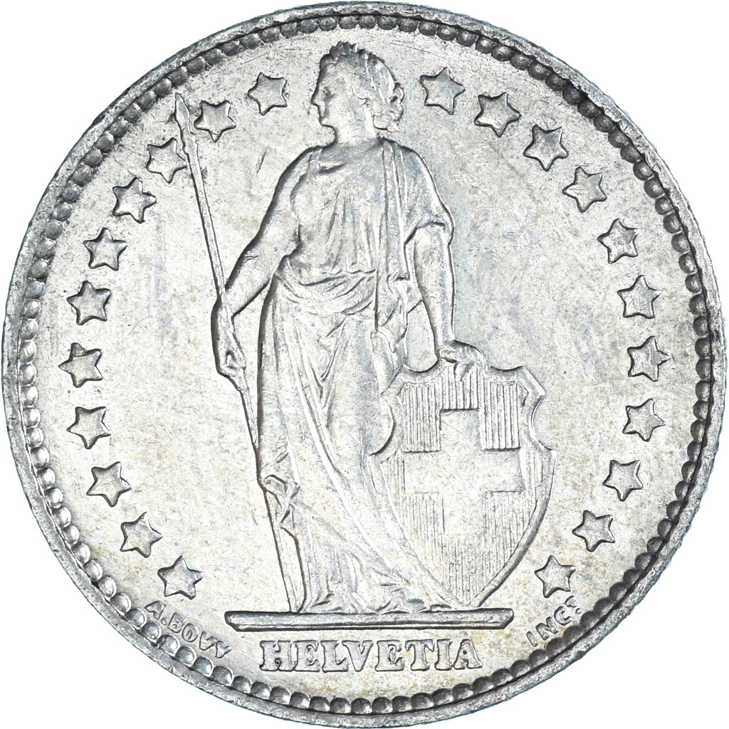 Coin, Switzerland, Franc, 1964