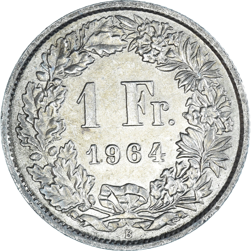 Coin, Switzerland, Franc, 1964