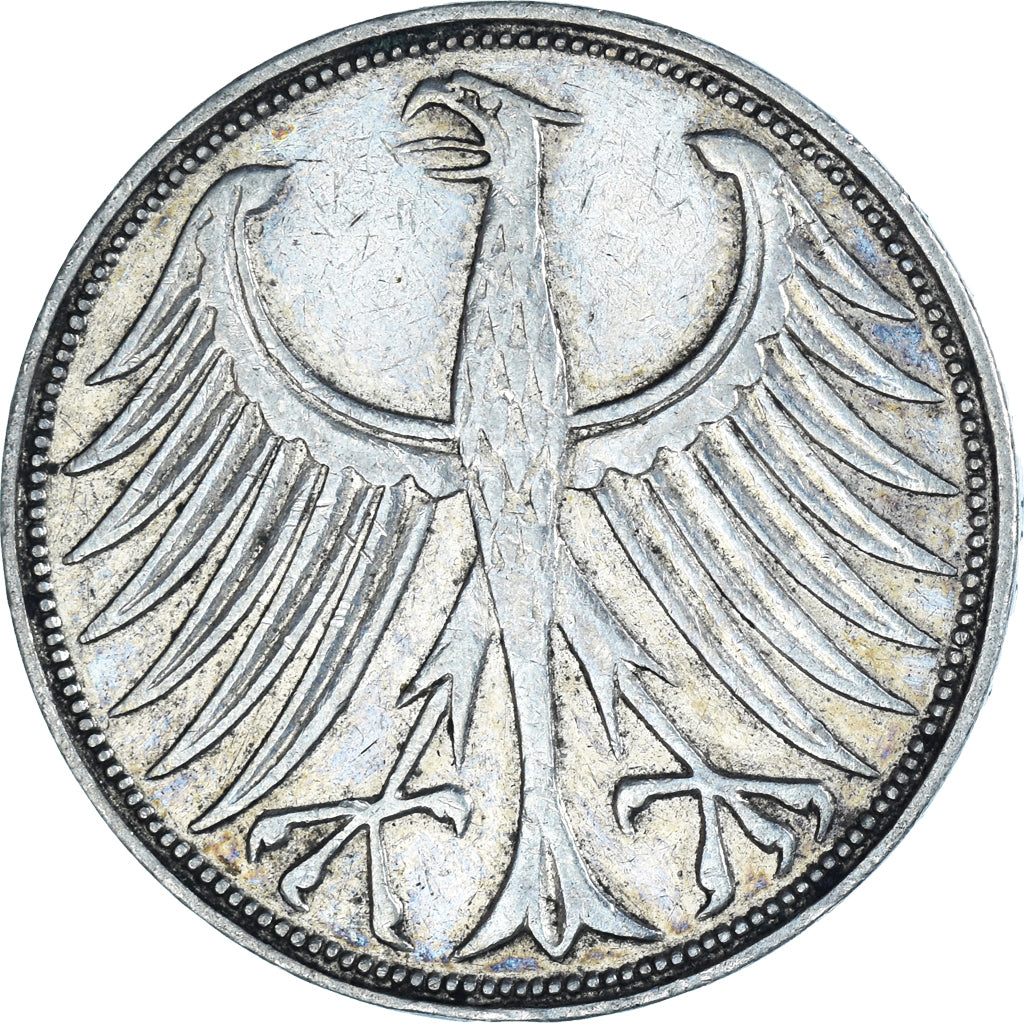 Münze, Deutschland, 5 Mark, 1951