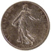 FRANCE, Semeuse, Franc, 1918, Paris, KM #844.1, MS(60-62), Silver, 23, Gadoury..