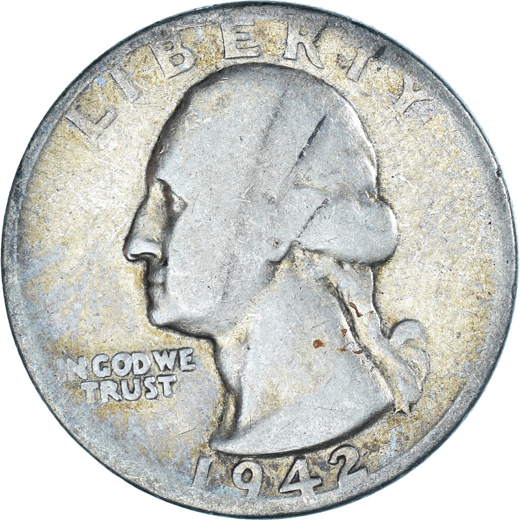 Monnaie, États-Unis, Quarter, 1942