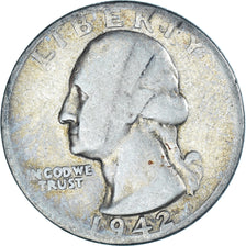 Monnaie, États-Unis, Quarter, 1942