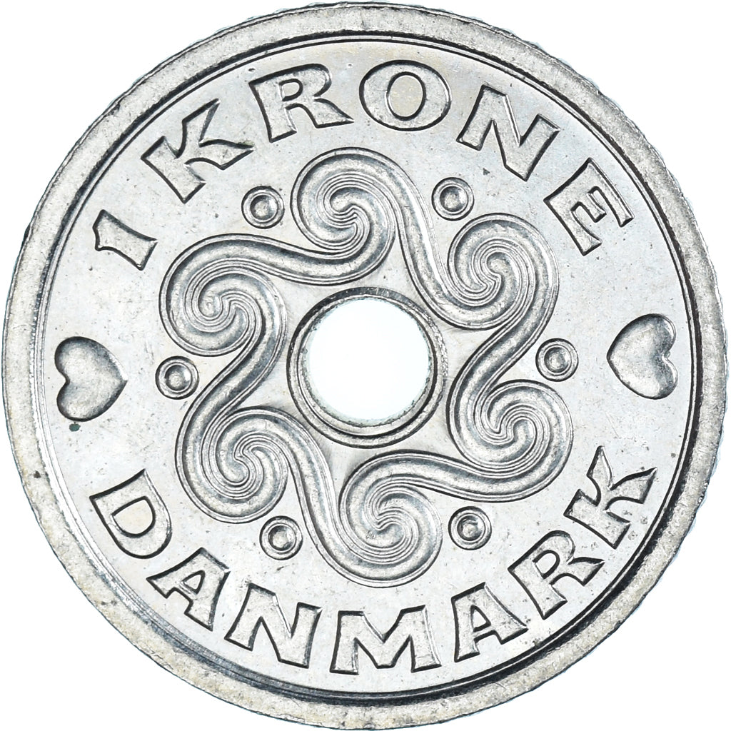 Munten, Denemarken, Krone, 1999