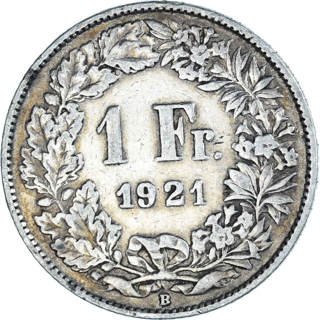 Munten, Zwitserland, Franc, 1921