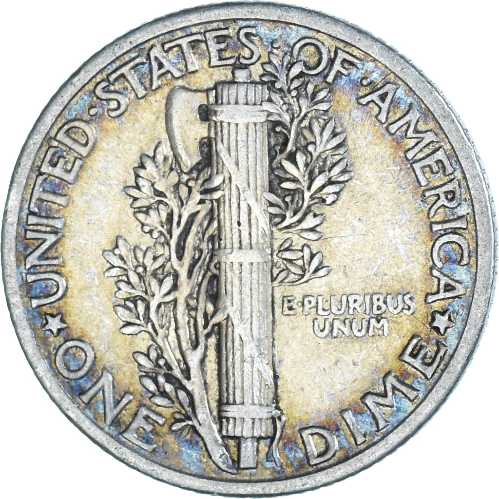 Coin, United States, Dime, 1940