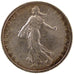 FRANCE, Semeuse, Franc, 1919, Paris, KM #844.1, MS(60-62), Silver, 23, Gadoury..
