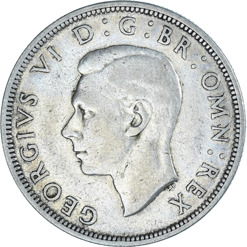 Moeda, Grã-Bretanha, 1/2 Crown, 1944
