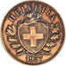 Monnaie, Suisse, 2 Rappen, 1937