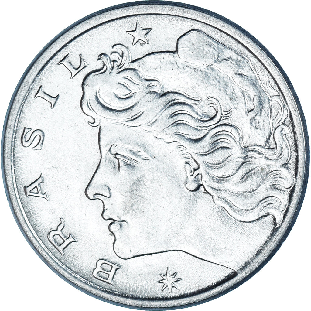 Moneta, Brazylia, 10 Centavos, 1974