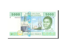 Banknote, Central African States, 5000 Francs, 2002, Undated, KM:509F