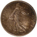 FRANCE, Semeuse, 1 Franc, 1920, Paris, MS(60-62), Silver, 23, Gadoury #467, 5.00