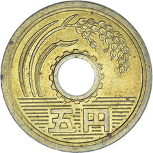 Moneda, Japón, 5 Yen, 1962