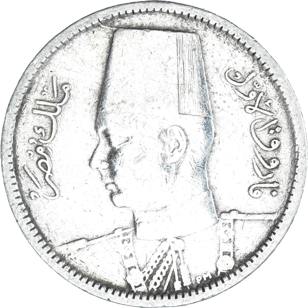 Coin, Egypt, 2 Piastres, 1937