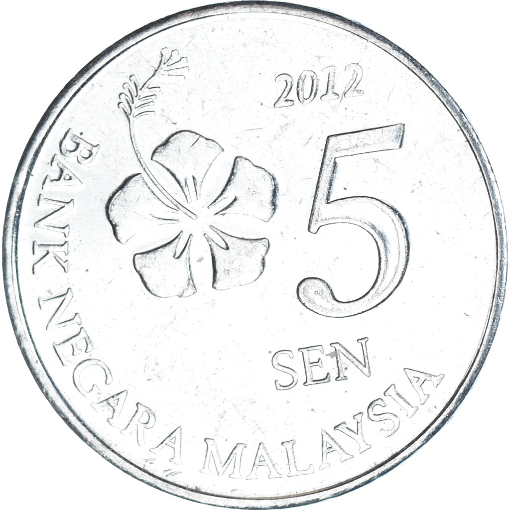 Moneta, Malesia, 5 Sen, 2012