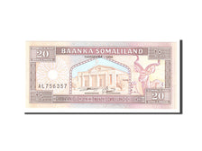 Billet, Somaliland, 20 Shillings = 20 Shilin, 1996, Undated, KM:16, NEUF