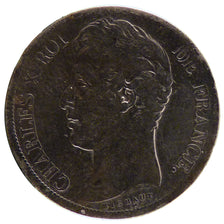 FRANCE, Charles X, 2 Francs, 1828, Paris, VG(8-10), Silver, Gadoury #516, 9.70