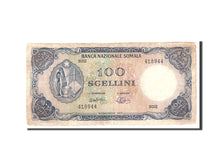 Banknot, Somalia, 100 Scellini = 100 Shillings, 1971, Undated, KM:16a, VF(20-25)