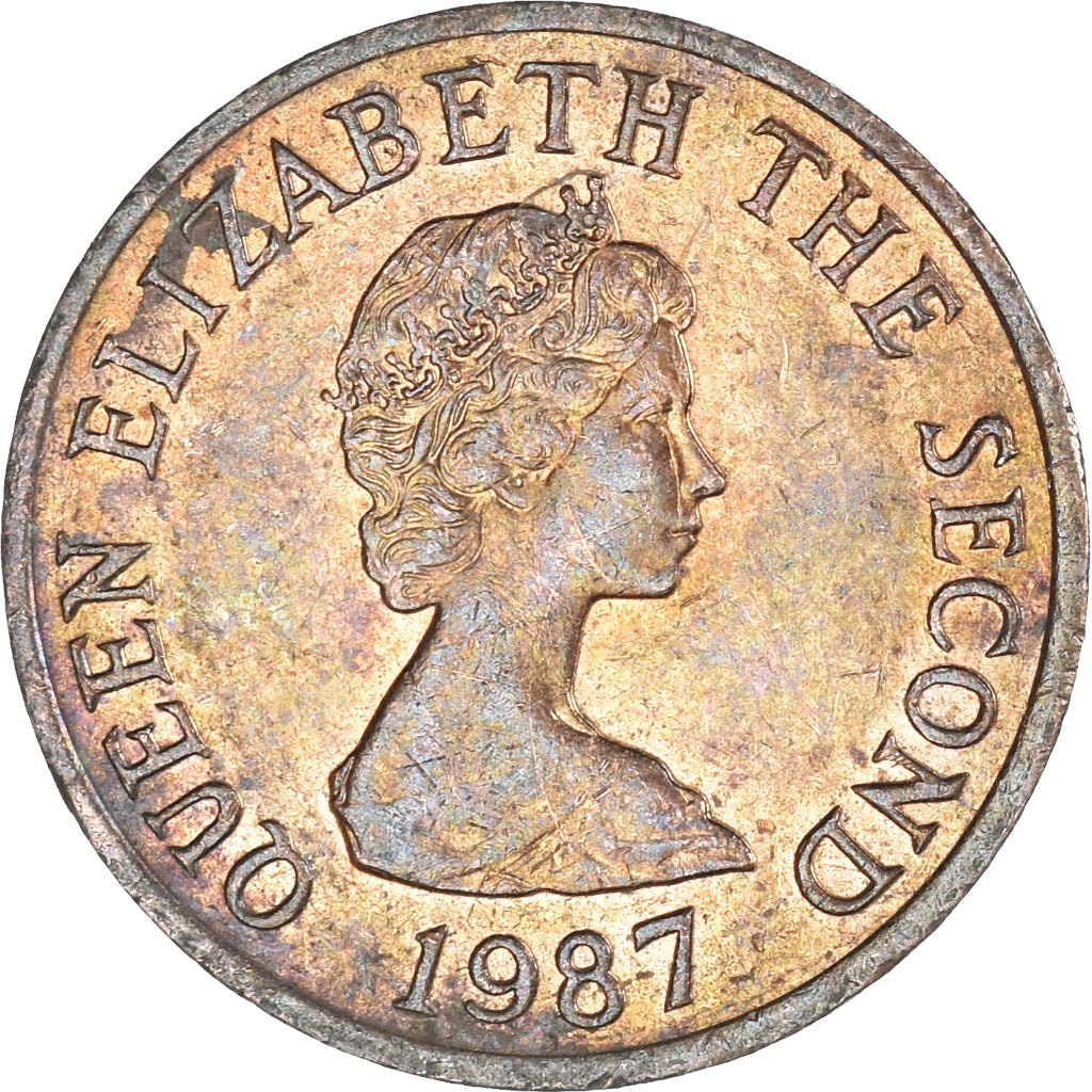 Moneda, Jersey, Penny, 1987