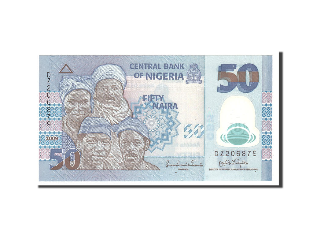Banknote, Nigeria, 50 Naira, 2009, Undated, KM:35d, UNC(65-70)