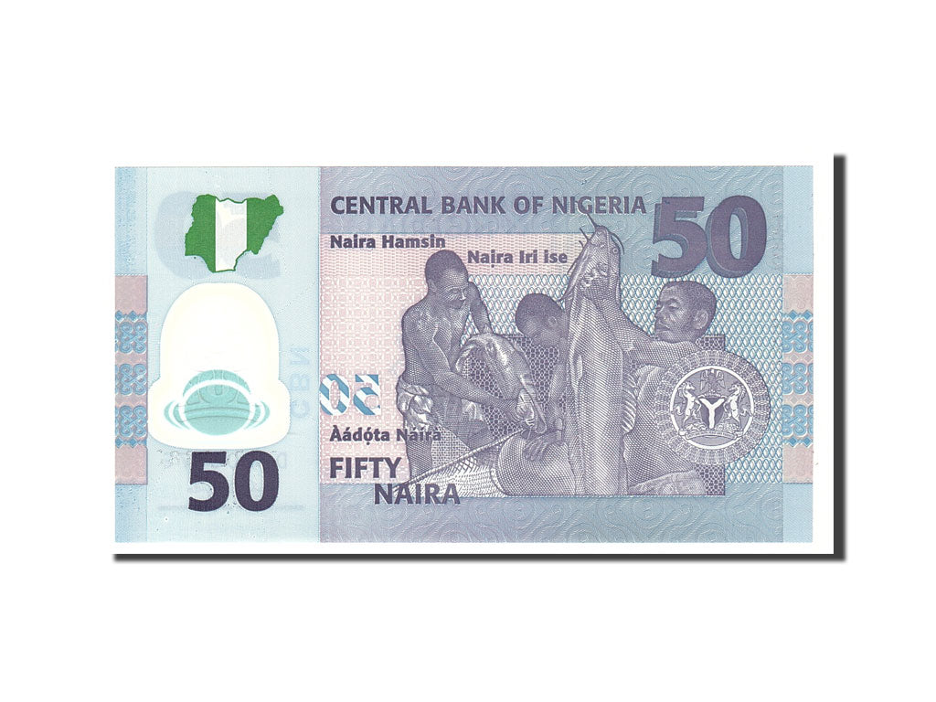Banknote, Nigeria, 50 Naira, 2009, Undated, KM:35d, UNC(65-70)