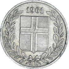 Moneda, Islandia, 25 Aurar, 1961