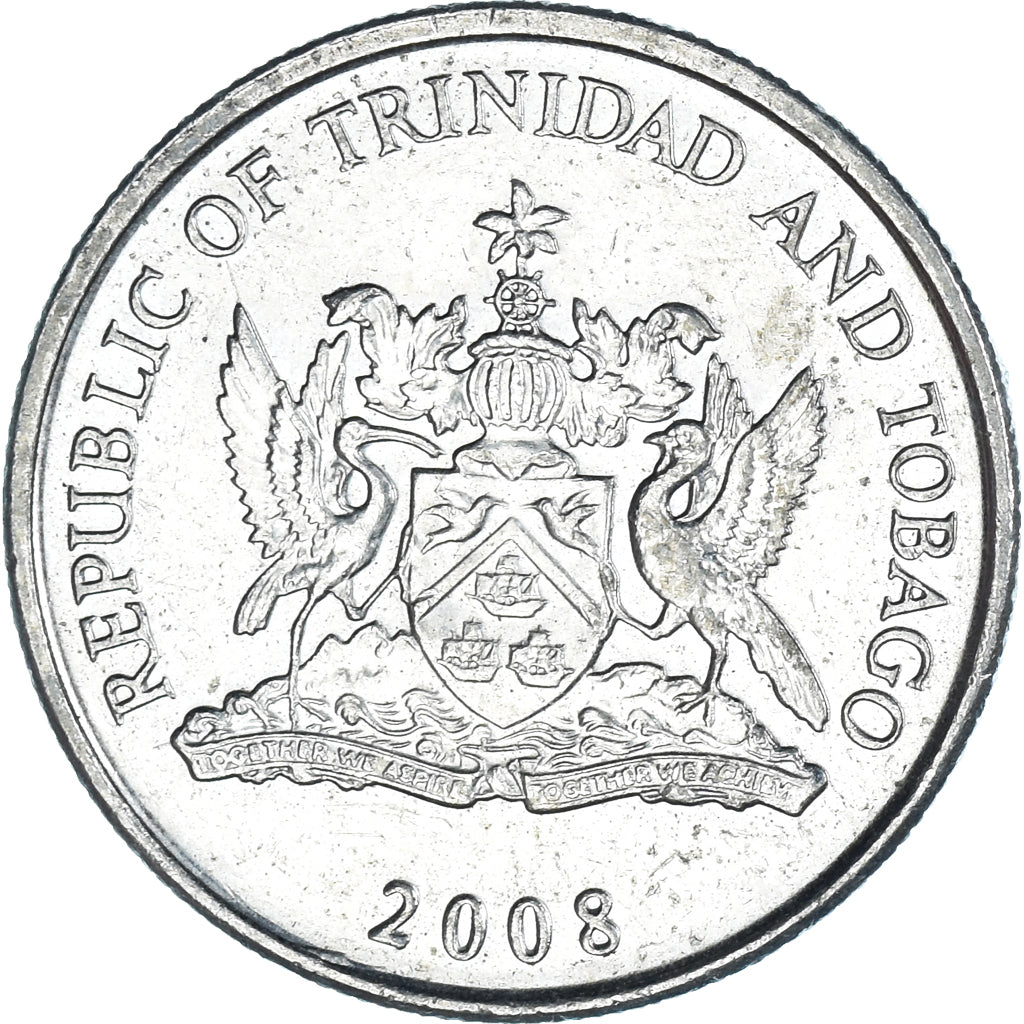 Monnaie, Trinité-et-Tobago, 25 Cents, 2008